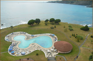 Hotel Bahia Palace mit Badestrand auf den Azoren