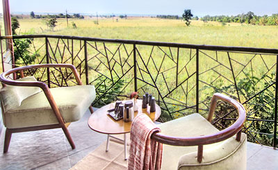 Balkon mit Ausblick