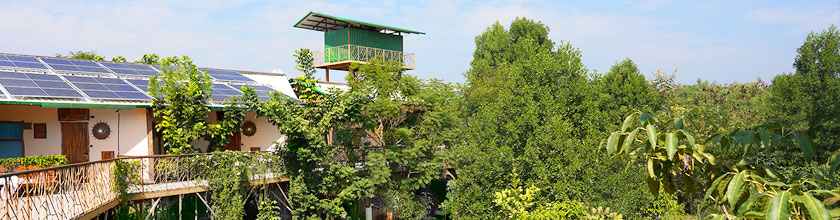 Tadoba Jungle Camp - schöner Ausblick zum Irai See