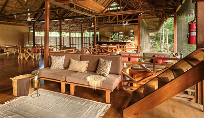 Lobby des Explorers Inn